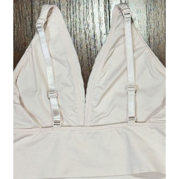 NEW Izod Size m Womens Bralette Pink Adjustable Bralette Supportive Band - Picture 4 of 5